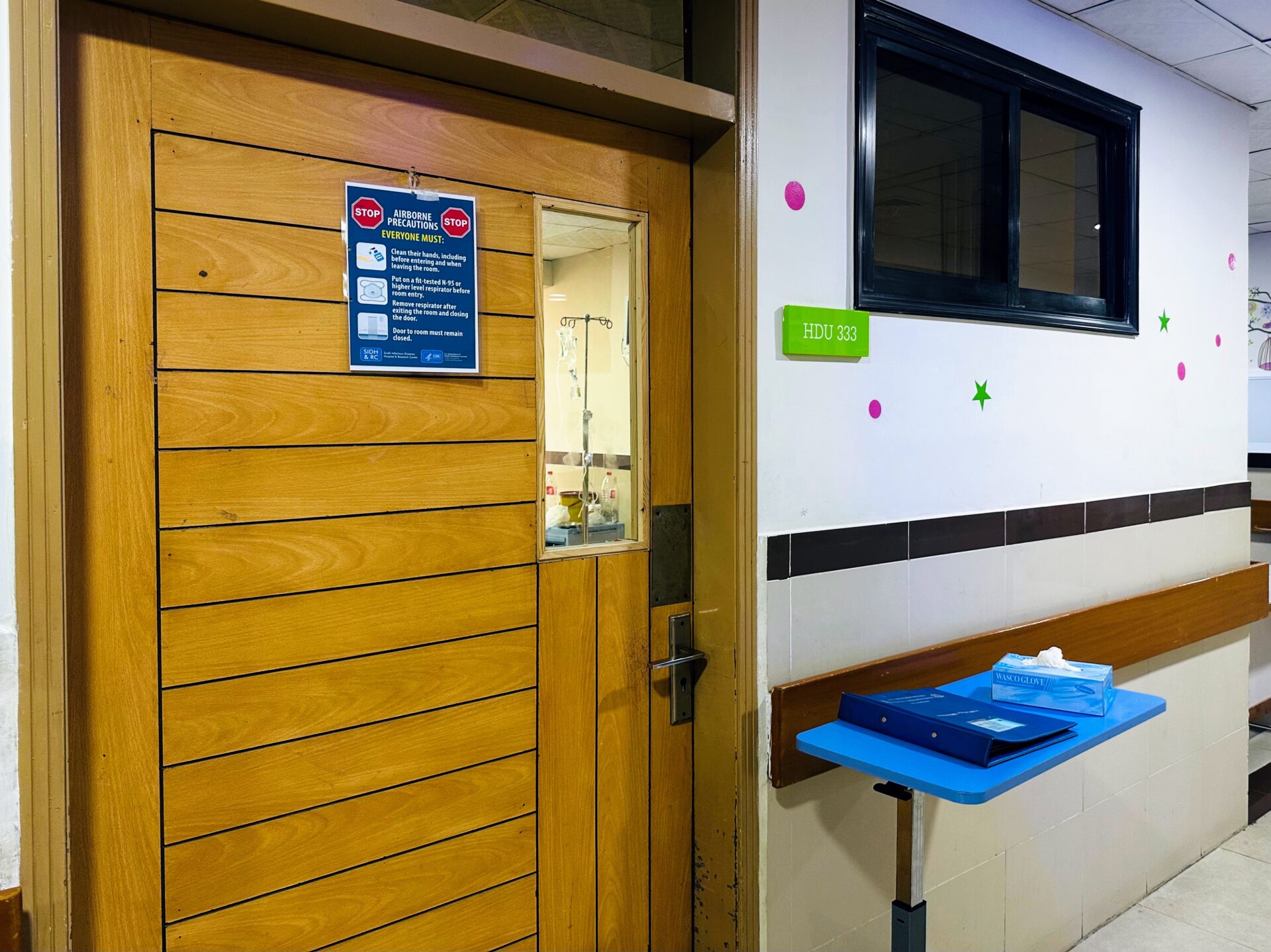 Facilities isolation rooms